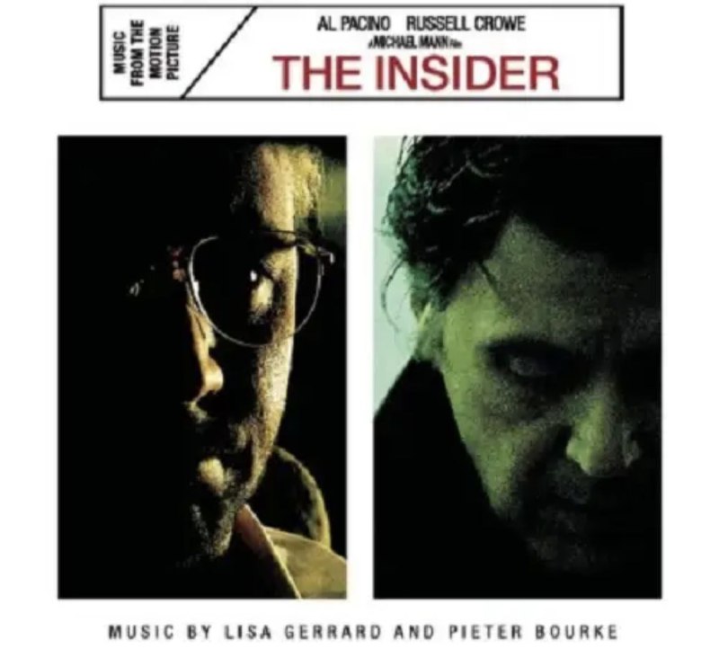 名称：Lisa Gerrard & Pieter Bourke - 1999年专辑 - The Insider (OST)    Flac描述：Lisa Germaine Gerrard 是一位澳大利亚音乐家、歌手和作曲家，她与音乐搭档 Brendan Perry 一起加入音乐组合 Dead Can Dance 而声名鹊起