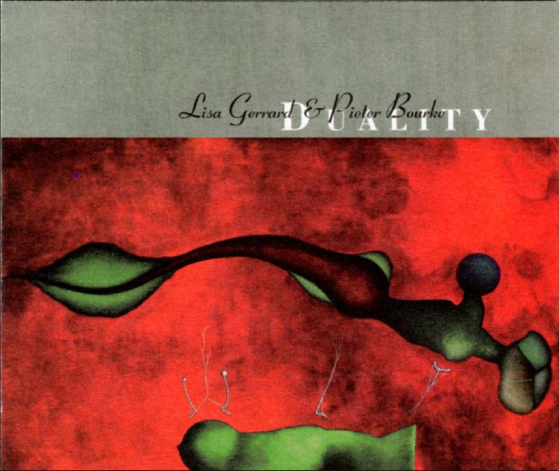 名称：Lisa Gerrard & Peter Bourke - 1998年专辑 - Duality    Flac描述：由 Pieter Bourke 设计，在澳大利亚吉普斯兰的家中录制，由 Don Tyler 在 Precision Mastering 制作，特别感谢 Chris Staley 的协助和投入，最终混音在 Absolute High End 提供的 TAS 系统上进行监控