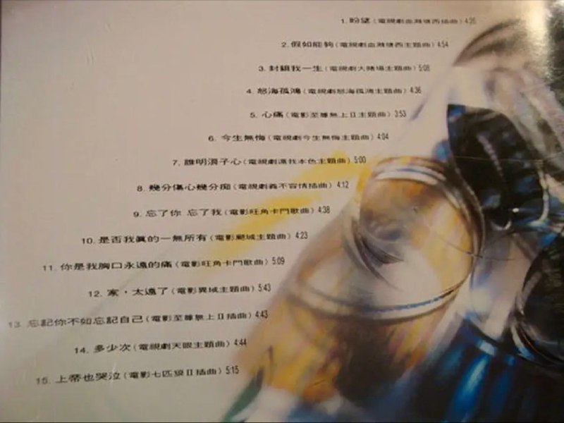 名称：王杰 - 1992年专辑 - 影视金曲   Flac描述：《影视金曲》是飞碟唱片于1992年10月31日发行的歌手王杰精选专辑，共收录15首王杰的经典歌曲