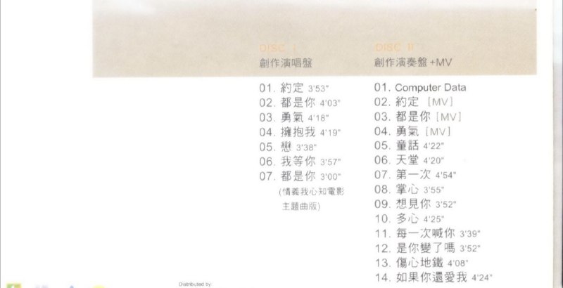 名称：光良 - 2006年专辑 - 约定   Flac描述：CD101 - 约定02 - 都是你03 - 勇气04 - 拥抱我05 - 恋06 - 我等你07 - 都是你CD201 - 童话 (演奏版)02 - 天堂 (演奏版)03 - 第一次(演奏版)04 - 掌心(演奏版)05 - 想见你(演奏版)06 - 多心(演奏版)07 - 每一次喊你(演奏版)08 - 是你变了吗(演奏版)09 - 伤心地铁(演奏版)10- 如果你还爱我(演奏版)链接：