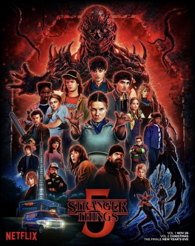 名称：怪奇物语 5季全 4K HDR 内封简中字幕描述：1987年秋天，裂缝开启让霍金斯小镇伤痕累累，主角群团结起来，只为一个目标：找到威可那并杀掉他