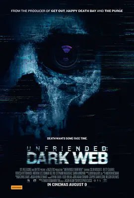名称：解除好友2：暗网 Unfriended Dark Web (2018)描述：马迪亚斯（科林·伍德尔 Colin Woodell 饰）的女友阿玛雅（斯蒂芬妮·诺格拉斯 Stephanie Nogueras 饰）是一名聋哑人，为了能够和阿玛雅顺利的交流，马迪亚斯煞费苦心，然而两人之间的关系却还是每况愈下，这让马迪亚斯的内心有着隐隐的不安