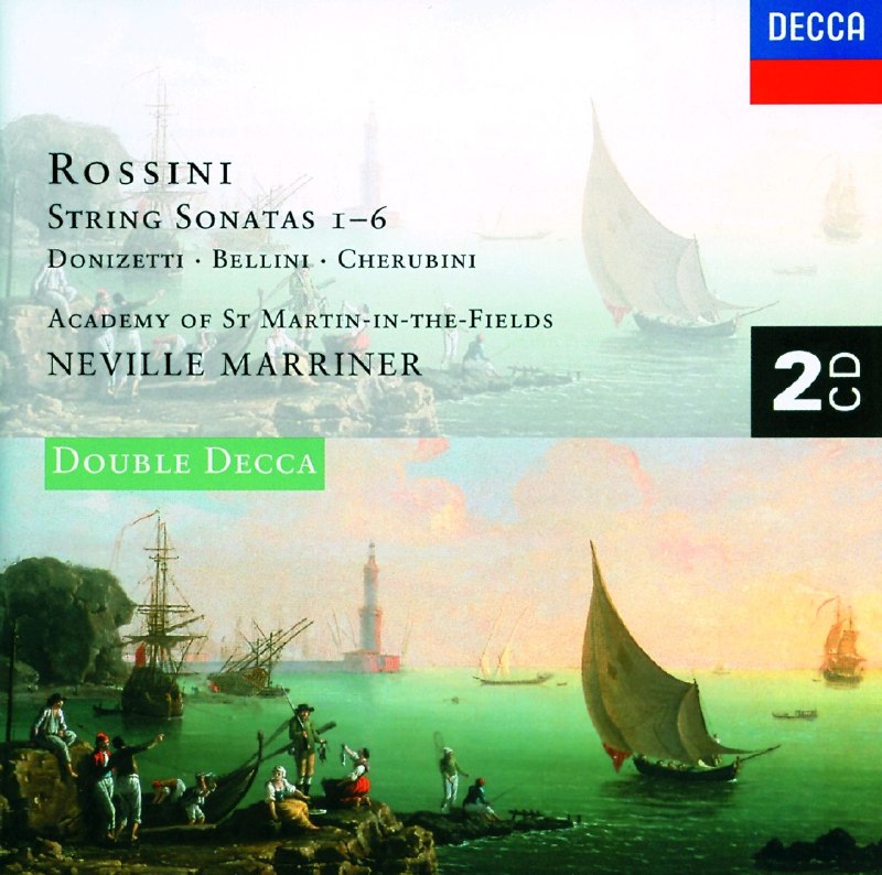 名称：Academy of St. Martin in the Fields Rossini 6 String Sonatas FLAC描述：内维尔·马里纳指挥英国圣马丁乐团的《罗西尼：No.1-6弦乐奏鸣曲》，获2009年《企鹅古典唱片指南》四星 推荐，是罗西尼少年之作的标杆