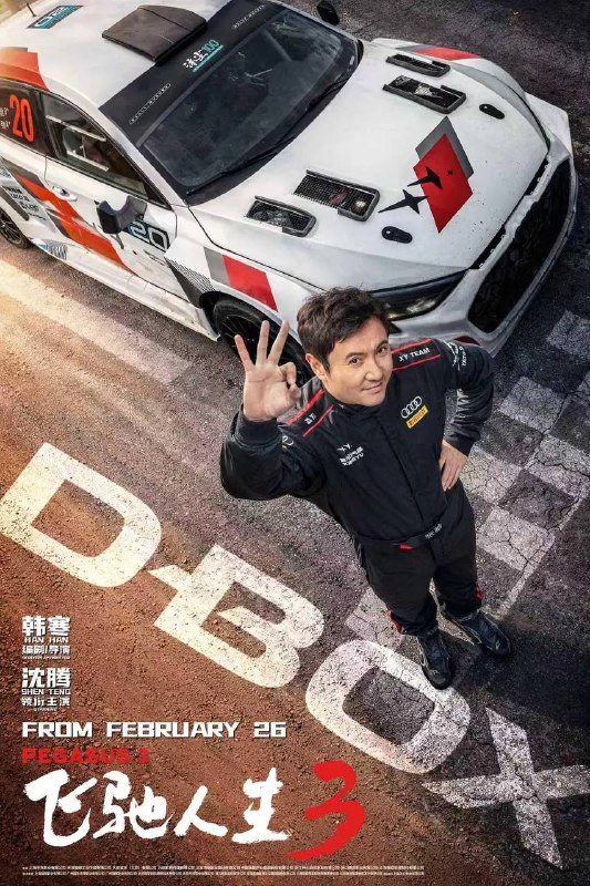 名称：飞驰人生3(2026)4K HQ 60FPS DDP DTS FLAC HiveWeb描述：巴音布鲁克最后一站收官后，张驰（沈腾 饰）受邀作为车队主教练征战全新赛事“沐尘100拉力赛”，“野生车手”走上国际舞台！面对高手如云的全新赛道，孙宇强（尹正 饰）、记星（张本煜 饰）一如既往协同作战，林臻东（黄景瑜 饰）等实力车手应邀强势集结，一支凝聚了顶配速度与信念的车队就此成立！然而，张驰发现真正的挑战仿佛并非来自比赛本身，赛场之外暗流涌动，让他们飞驰之路充满变数……夸克：