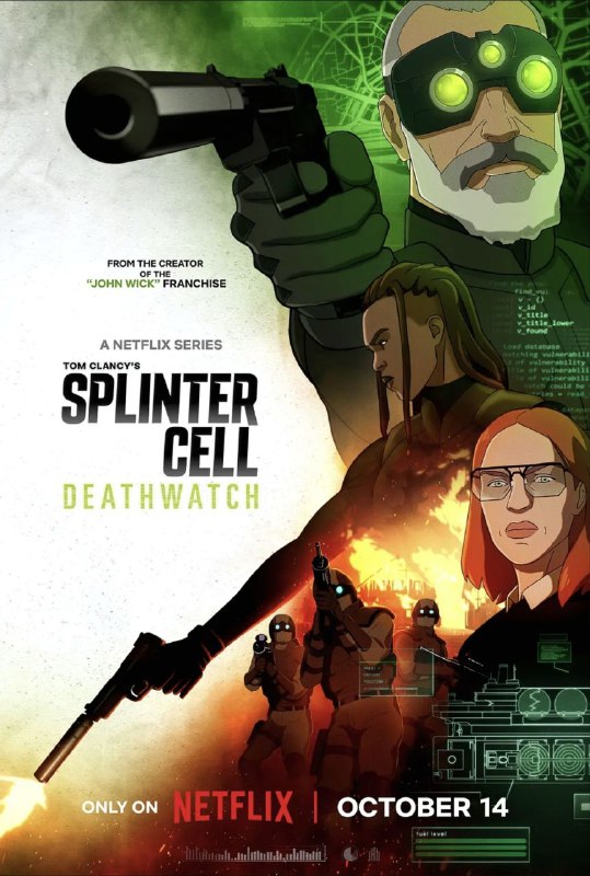 名称：细胞分裂：死亡监视 (2025) 1080P 全集 内嵌简繁字幕描述：这是备受赞誉的潜行类电子游戏《汤姆·克兰西之细胞分裂》的首部改编作品，传奇特工山姆·费舍尔因一名受伤的年轻特工寻求他的帮助而重返战场