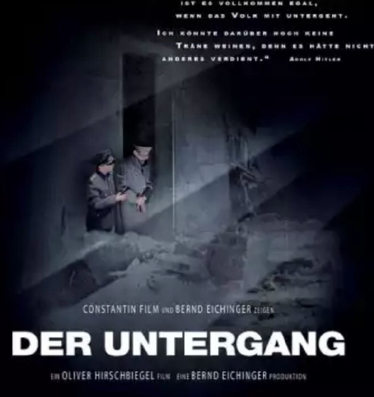 名称：帝国的毁灭 (2004) 4K 中英硬字幕描述：这是一部纪实性电影，逼真地反映了希特勒人生的最后12天，第三帝国最后的日子