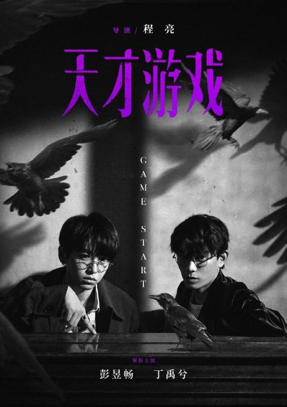 名称：天才游戏（2026）4K 臻彩MAX+ 60FPS DTS音轨 内嵌简英描述：身份迥异的天才少年刘全龙（彭昱畅饰）与富家少年陈伦（丁禹兮饰），因缘际会下开始了一场人生交换