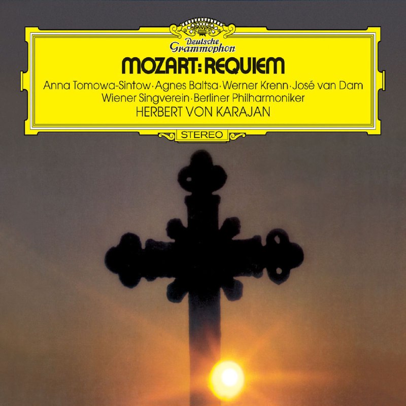 名称：卡拉扬 莫扎特 安魂曲 Mozart - Requiem - Wiener Singverein, Berliner Philharmoniker, Herbert von Karajan (2018) [SACD]描述：这张2018年发行的SACD，是卡拉扬指挥维也纳合唱团与柏林爱乐乐团演绎莫扎特《安魂曲》的经典重制
