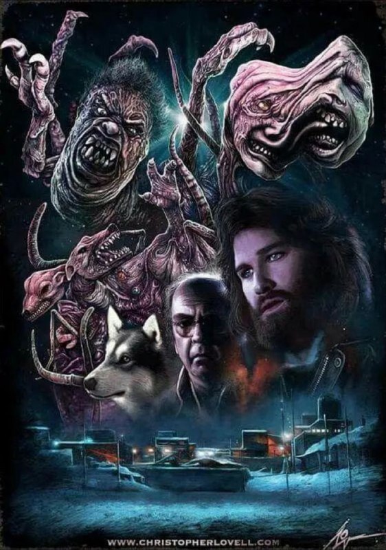 名称：怪形 (1982) 4K HDR 中字外挂字幕描述：该片主要讲述了一群美国科学家到南极科考站遭遇一个可怕的不明异物，随时会被这个东西杀掉的故事