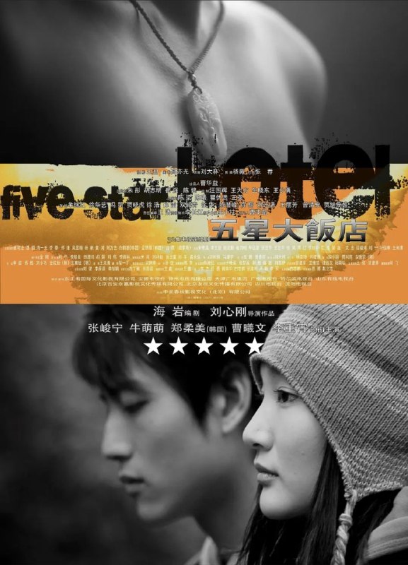 名称：五星大饭店 (2007) 1080P 全集描述：家境贫困的潘玉龙（张峻宁 饰）是旅游管理专业毕业的大学生，母亲重病令他不得不休学打工，以赚取学费，后来在邻居兼女友汤豆豆（牛萌萌 饰）的资助下重新回到了学校