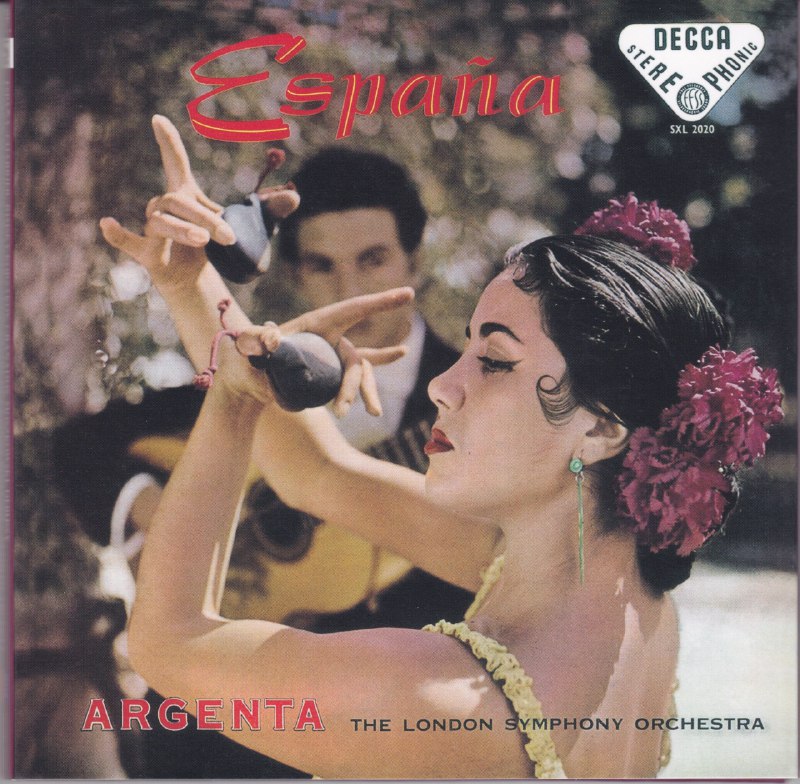 名称：[Classical] [DECCA] Ataulfo Argenta - Espana西班牙狂想曲集 [SACD]日版描述：《Ataulfo Argenta - España 西班牙狂想曲集》是西班牙指挥家阿道尔夫·阿根塔（Ataulfo Argenta）于1957年1-5月与伦敦交响乐团、瑞士罗曼德管弦乐团合作，在伦敦金士威厅及日内瓦维多利亚厅录制的经典管弦乐专辑，1958年由Decca发行，是模拟录音时代的典范之作，被《TAS》《企鹅唱片指南》《CD圣经》等权威媒体列为发烧名盘