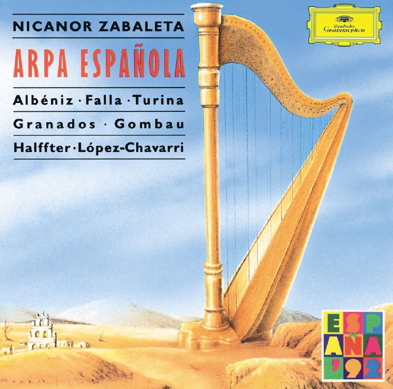 名称：Spanish Harp Music 西班牙竖琴音乐 FLAC描述：本专辑由竖琴大师尼卡诺·扎巴列塔演绎，精选多位西班牙作曲家经典之作，以FLAC无损音质完整还原竖琴纯净温润的原生音色