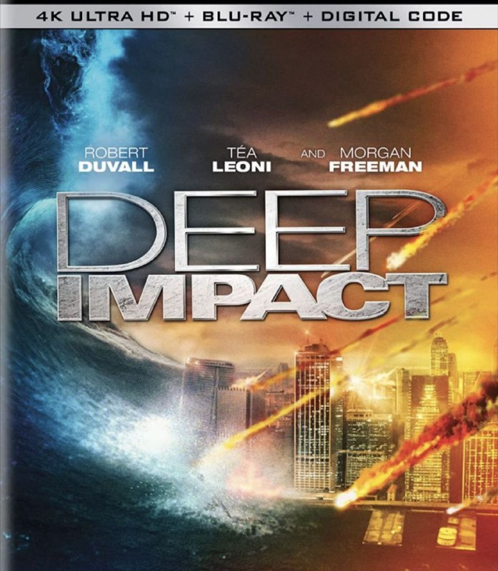 名称：天地大冲撞 (1998) 4K HDR & Dv 内嵌简繁字幕描述：“毕德曼慧星”正朝着地球飞奔而来，给人类致命一击