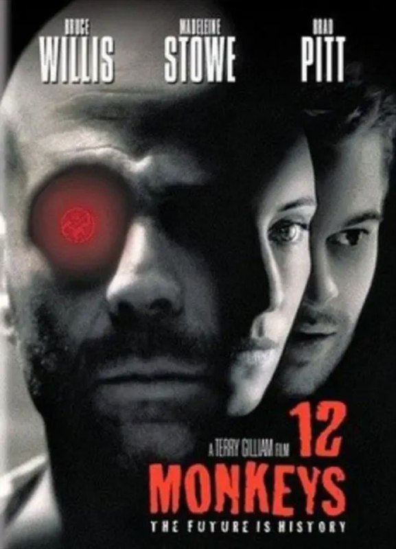 名称：12只猴子 (1995) 4K HDR 中字外挂字幕描述：公元2035年，人类被12只猴子军研制的一种病毒侵袭，大部分人类都在这场病毒灾难中死亡，只有少数人侥幸逃生，但也只能在阴暗的地下，苟且偷生