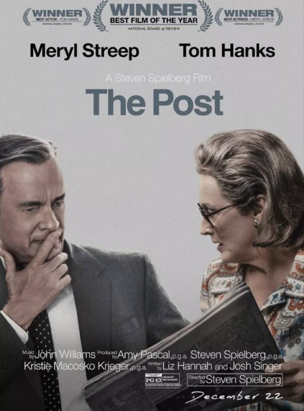 名称：华盛顿邮报 (2017) 4K SDR 外挂简英双语字幕描述：这部吸引好莱坞三巨头首次合作的电影将在银幕上重现著名的“五角大楼文件”泄密案