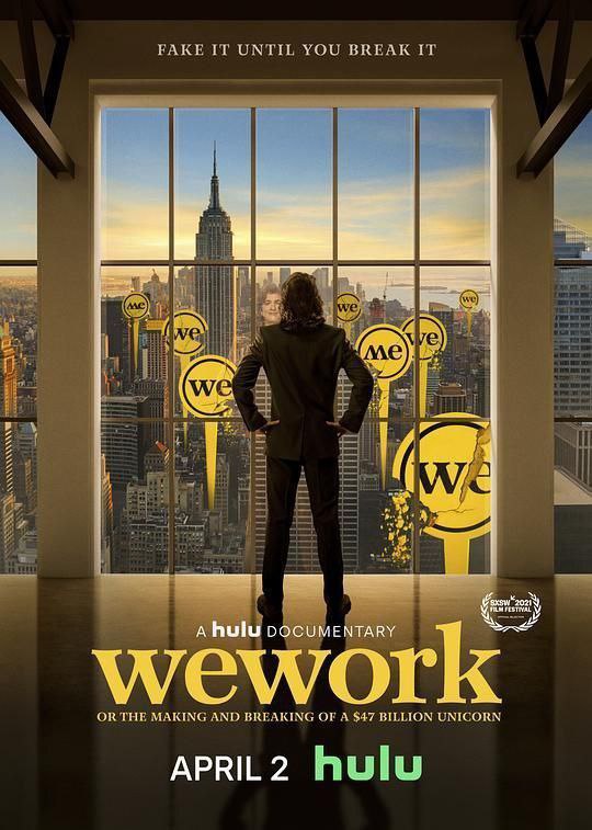 名称：WeWork：470亿美元独角兽的崛起与破裂 (2021) 4K SDR 中英外挂字幕描述：WeWork: or the Making and Breaking of a $47 Billion Unicorn explores the rise and fall of one of the biggest corporate flameouts and venture capitalist bubbles in recent years – the story of WeWork, and its hippie-messianic leader Adam Neumann.链接：