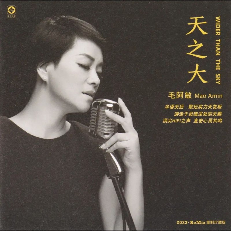 名称：毛阿敏 - 天之大(ReMix重制珍藏版) 24K金碟头版限量编号2023 wav 分轨描述：1. 呼唤2. 记号3. 思念4. 同一首歌5. 历史的天空6. 绿叶对根的情义7. 天之大8. 有梦不觉夜漫长9. 珍重10. 相思11. 诺言12. 爱上张无忌夸克：