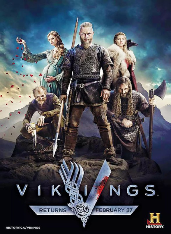 名称：维京传奇 第二季 Vikings Season 2 (2014)描述：历史频道宣布续订《维京传奇》（Vikings）第二季10集，2014年同期播出