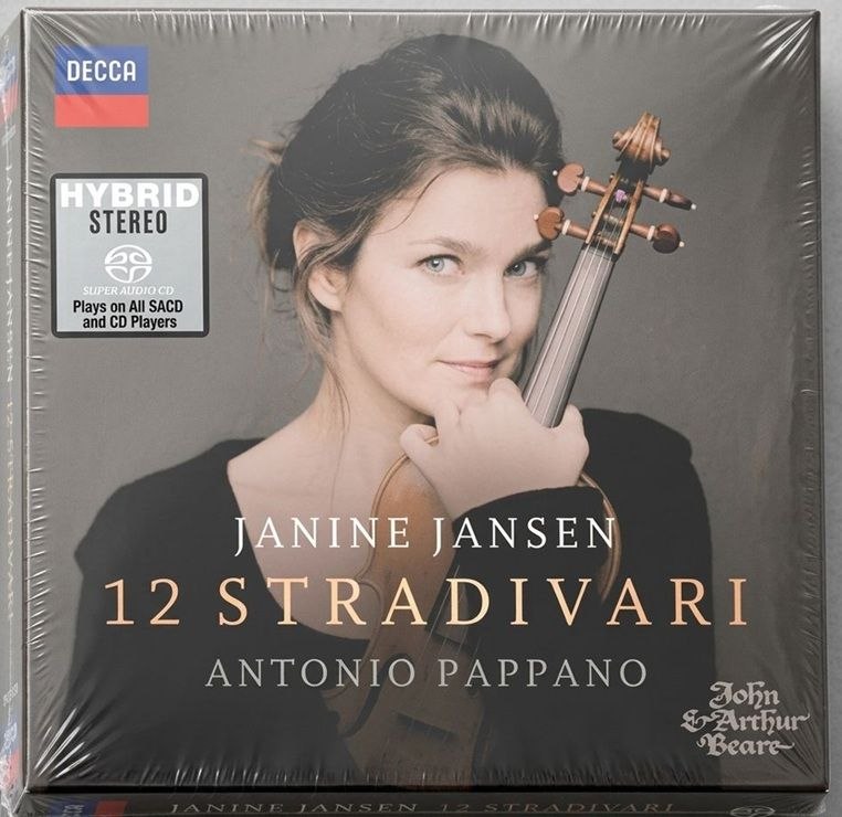 名称：雅妮娜·扬森 — 十二把斯特拉迪瓦里名琴 Janine Jansen - 12 Stradivari - SACD iso [2022]描述：雅妮娜·扬森划时代古典名盘，集结十二把稀世斯特拉迪瓦里小提琴录制