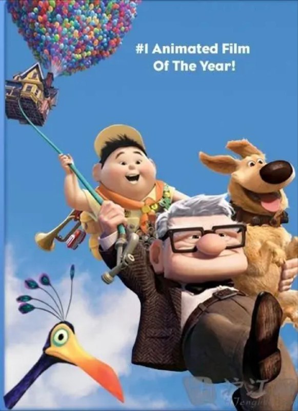 名称：飞屋环游记 (2009) 4K HDR 国英多音轨  内嵌中字描述：该片讲述了一个老人曾经与老伴约定去一座坐落在遥远南美洲的瀑布旅行，却因为生活奔波一直未能成行，直到政府要强拆自己的老屋时才决定带着屋子一起飞向瀑布，路上与结识的小胖子罗素一起冒险的经历