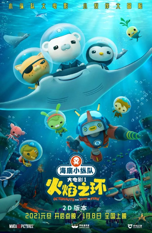 名称：海底小纵队：火焰之环 (2021)描述：海底小纵队是一群活跃在海底的小小冒险家