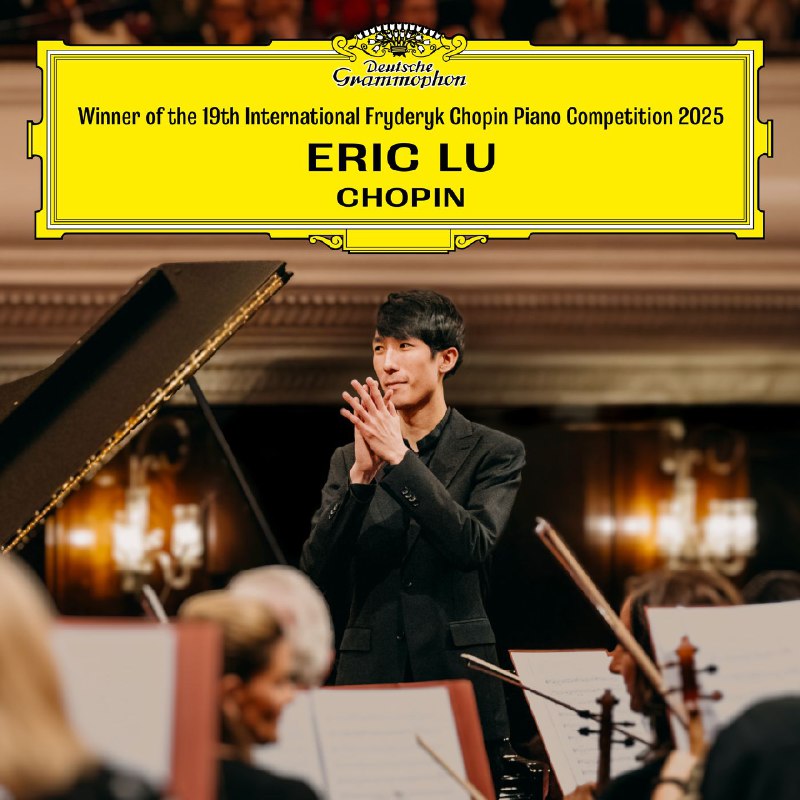 名称：Eric Lu - Chopin (2025) FLAC Hi-Res 24bit 96kHz qobuz描述：埃里克·陆（陆逸轩）2025年现场专辑《Chopin》，是肖邦国际钢琴大赛冠军的艺术沉淀