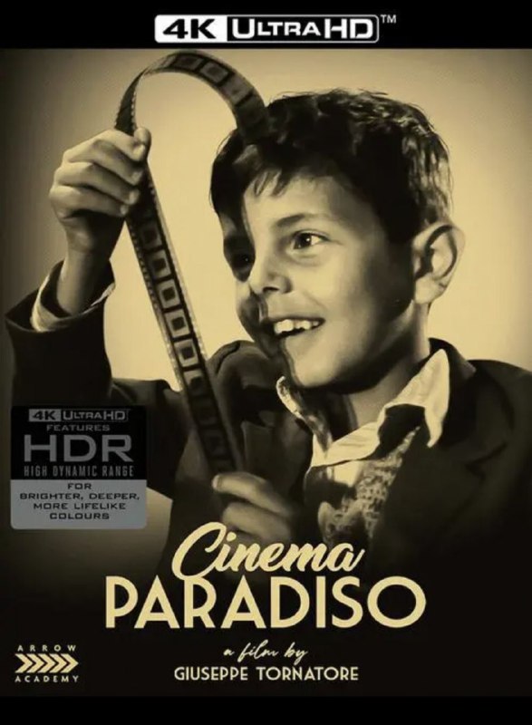 名称：天堂电影院 (1988) 1080P 中字内嵌字幕描述：意大利南部小镇，古灵精怪的小男孩托托（萨瓦特利·卡西欧 饰）喜欢看电影，更喜欢看放映师阿尔弗雷多（菲利浦·诺瓦雷 饰）放电影，他和阿尔弗雷多成为了忘年之交，在胶片中找到了童年生活的乐趣