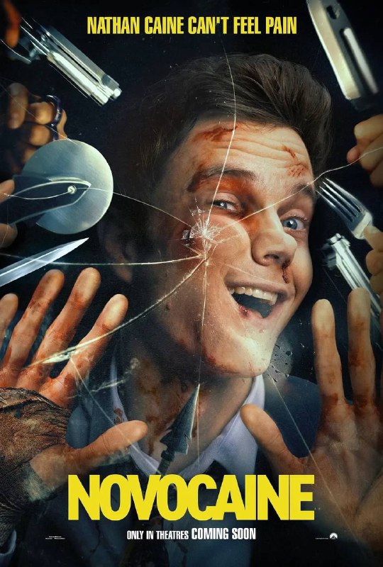 名称：无痛凯恩 (2025) 4K HDR & Dv 内嵌简繁字幕描述：内森·凯恩（杰克·奎德 Jack Quaid 饰）过着普通的生活，而在平常的外表之下，他有着不寻常的病症——感受不到疼痛