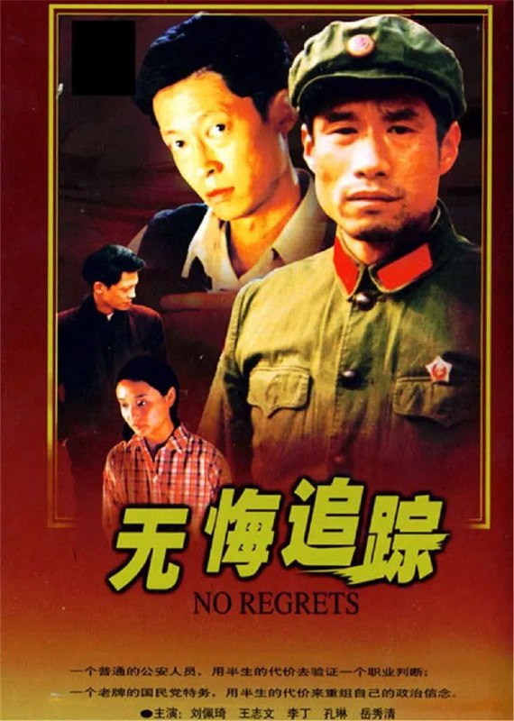 名称：无悔追踪 1995 4K + DVD 王志文 刘佩琦描述：1995年经典年代反特剧《无悔追踪》豆瓣9.4分，是口碑封神的现实主义佳作
