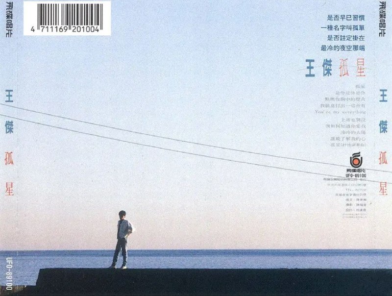 名称：王杰 - 1989年专辑 - 孤星   Flac描述：孤 星 一 颗——传说中，我们眼前的每颗星都经过宇宙苍穹数百万光年的跋涉