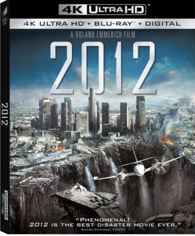 名称：2012  (2009) 4K SDR 外挂简中字幕描述：2012年灾难就发生了