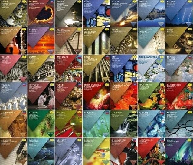 名称：DG& Decca Virtuoso Series 演奏家系列 175CD描述：DG & Decca Virtuoso Series（演奏家系列），是环球音乐旗下两大古典名厂DG与Decca在2011—2013年联合推出的再版CD系列