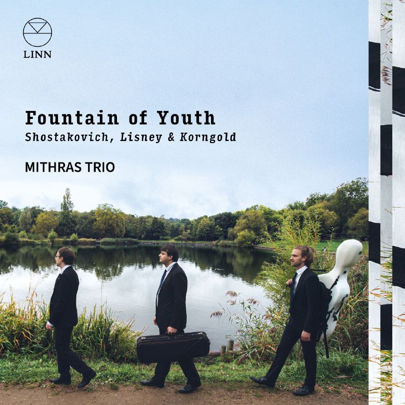 名称：Mithras Trio - Fountain of Youth (2026) FLAC 24bit 192khz描述：这是英国新锐钢琴三重奏Mithras Trio签约Linn Records的第二张古典专辑，聚焦作曲家早年创作的钢琴三重奏 