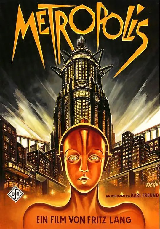 名称：大都会 Metropolis (1927)描述：Freder（Gustav Fröhlich 饰）是大都会主宰 Joh Fredersen（Alfred Abel 饰）的儿子