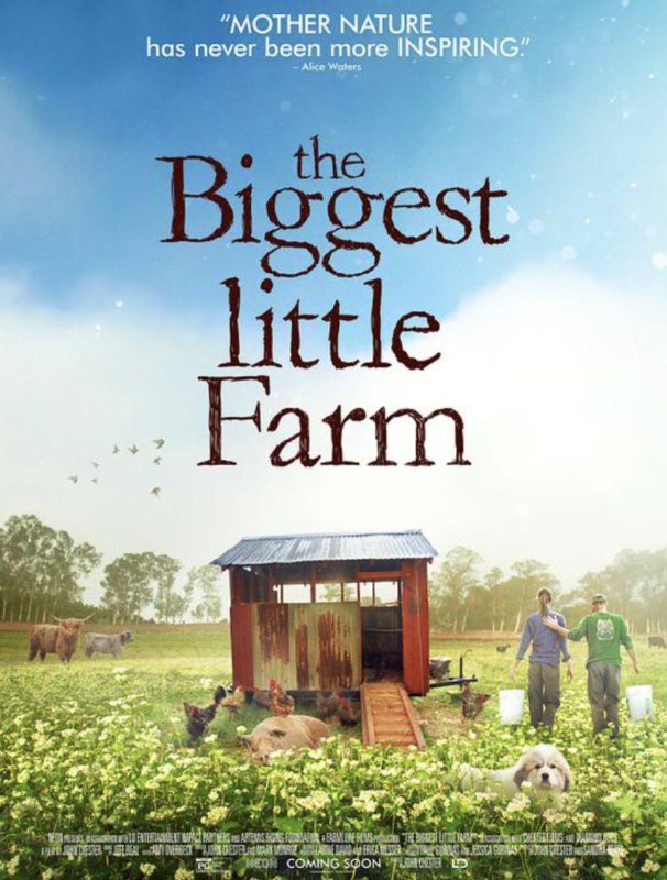名称：最大的小小农场 (2018) 1080P 外挂简英双语字幕描述：只为了坚持对爱狗的承诺，约翰与茉莉这对疯狂夫妻索性来去乡下开农场！本片历时十年追踪，跟着这两位疯狂的梦想家和他们的爱狗，远赴乡间打造出与自然和谐共存，物种多样的开心农场