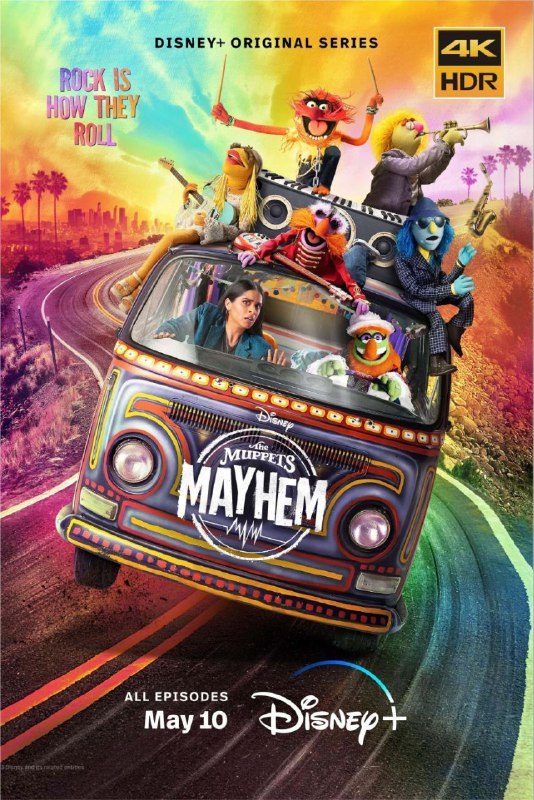 名称：布偶的混乱 (2023) 4K HDR 中字内嵌字幕描述：Electric Mayhem乐队踏上史诗般的音乐之旅，最终录制了他们的第一张录音室专辑