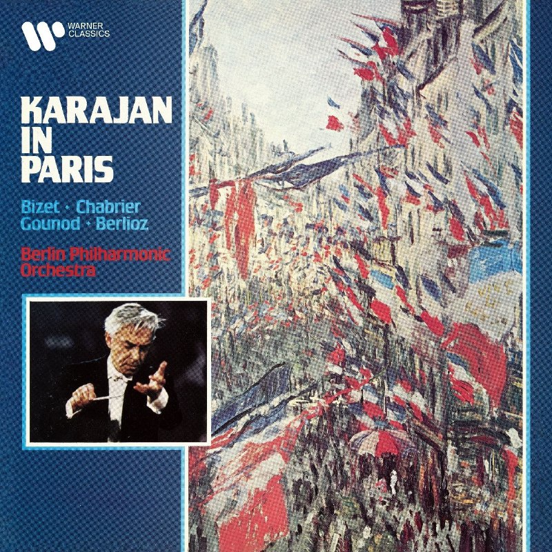 名称：Karajan in Paris - Bizet FLAC Hi-Res 24bit 96kHz描述：柏林爱乐乐团 卡拉扬在巴黎  Karajan in Paris - Bizet, Chabrier, Gounod, Berlioz - Berliner Philharmoniker, Herbert von Karajan (2025) FLAC Hi-Res 24bit-96kHzqobuz链接：