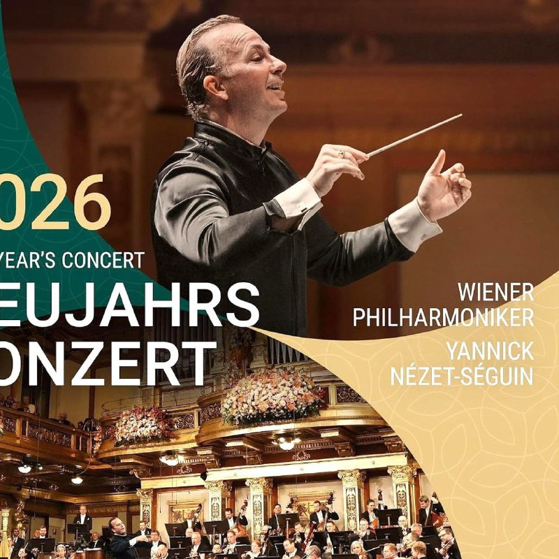 名称：2026 维也纳新年音乐会 无广告 无台标描述：Neujahrskonzert 2026 - Wiener Philharmoniker链接：