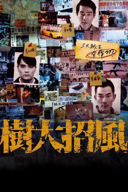 名称：树大招风 (2016)描述：《树大招风》改编自1990年代香港“三大贼王”张子强、叶继欢与季炳雄的犯罪经历，讲述三人在同一家酒楼偶遇，策划合作大案的故事夸克：