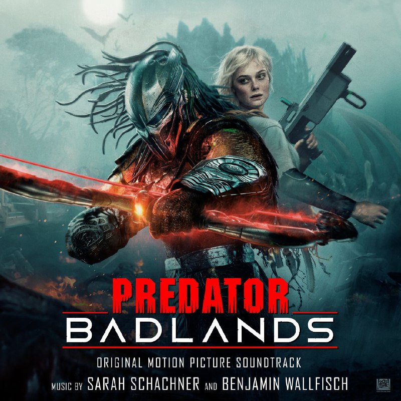 名称：铁血战士 杀戮之地 原声带 Sarah Schachner - Predator Badlands (Original Motion Picture Soundtrack) (2025) FLAC qobuz 描述：这张专辑是2025年11月7日发行的《铁血战士：杀戮之地》原声，由Sarah Schachner与Benjamin Wallfisch联手打造 