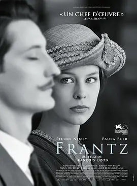 名称：弗兰兹 Frantz (2016)描述：法国导演弗朗索瓦·欧容在沉寂两年后，终于带着皮埃尔·尼内、葆拉·贝尔主演的《弗兰兹》杀回影坛