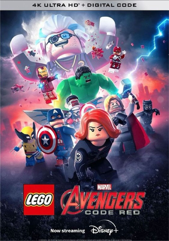 名称：乐高复仇者联盟：红色代码 (2023) 4K 杜比视界 国英多音轨  外挂简英双语字幕描述：复仇者联盟聚集在一起庆祝他们最新的胜利，但他们的庆祝活动很快就被黑寡妇的父亲红卫兵神秘失踪所打断