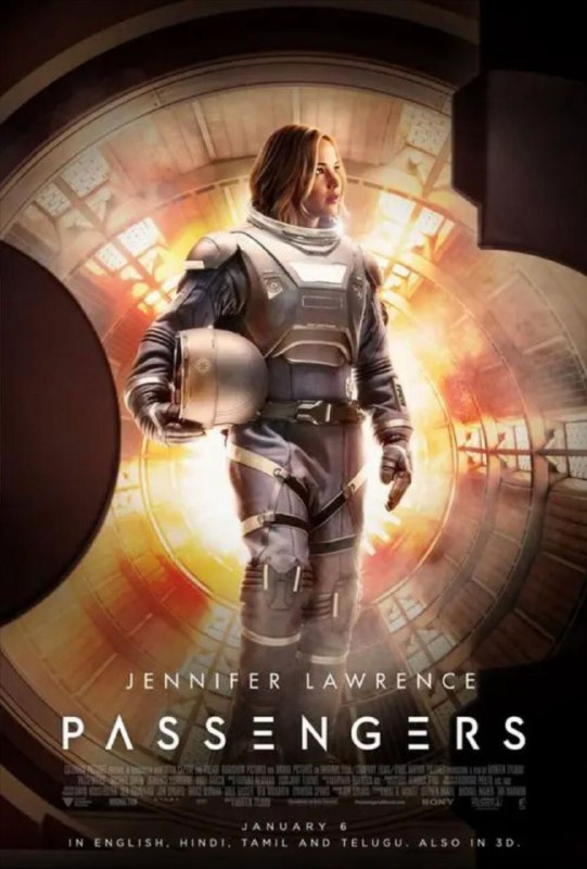 名称：太空旅客 (2016) 4K HDR 中字外挂字幕描述：吉姆（克里斯·普拉特 Chris Pratt 饰）是阿瓦隆号飞船上的一位工薪阶层旅客，在飞船前往太空殖民地家园2号的120年旅途中，因一次意外，他从冷冻睡眠中醒来