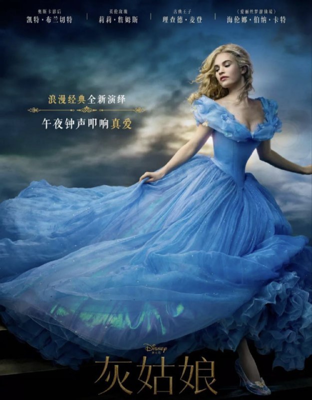 名称：灰姑娘 (2015) 4K HDR BluRay 中字外挂字幕描述：母亲去世后，瑞拉（莉莉·詹姆斯 Lily James 饰）的父亲迎娶了美丽的特曼妮夫人（凯特·布兰切特 Cate Blanchett 饰），特曼妮夫人还带来了她的两个女儿安泰西亚（荷丽黛·格兰杰 Holliday Grainger 饰）和崔西里亚（索菲·麦希拉 Sophie McShera 饰）