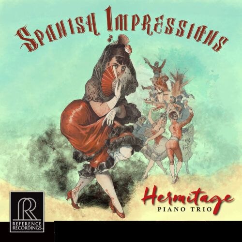 名称：Hermitage Piano Trio - Spanish Impressions - RR151 DSD描述：美国隐士钢琴三重奏（Misha Keylin, Sergey Antonov, Ilya Kazantsev）2023年发布的DSD录音专辑