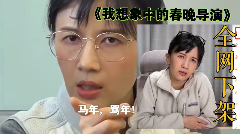 名称：下架视频 papi酱 我想象中的春晚导演描述：著名网红 papi酱 官方账号 全网 下架视频 预演 春晚段子链接：