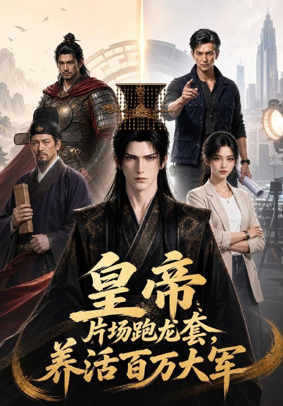 名称：皇帝片场跑龙套，养活百万大军（2026）1080p 合并版 两季全描述：大乾国库将尽、边军断粮之际，皇帝萧景衡被传国玉玺带到现代横店，发现能往返两界、携带物资